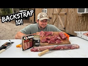 Deer Backstrap for Dummies (Simple Cuts + Killer Recipe!)