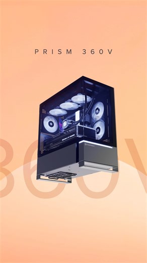 A hint of silver Build your rig with Prism 360 at https://cyberpowerpc.com/?utm_medium=social&utm_source=facebook #cyberpowerpc #gamingpc #aipc #prebuiltpc | CyberPower Inc.