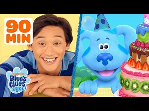 90 Minutes of DELICIOUS Food Moments w/ Blue & Josh 😋 | Blue's Clues & You! - Videos For Kids