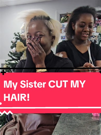 Sister's Haircut Disaster: My New Year's Pixie Cut