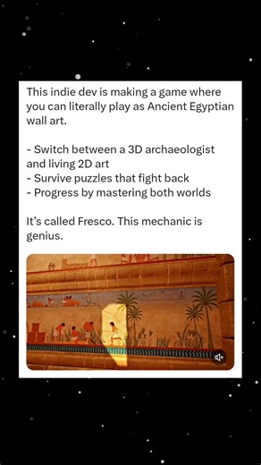 Fresco Lets You Play as Ancient Egyptian Wall Art — One of the Most Unique Indie Game Mechanics