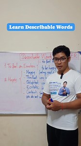 Learn Describable Words 🙂☝️ #learnenglish #English #Describablewords #effortlessenglishwithrithy #creator #reels | Effortless English with Rithy