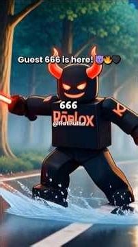 Guest 666 is here! 😈🔥🖤 - NEW ANIME SONG #brainrot #animemusic #shorts