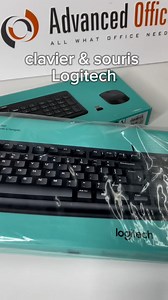 Retrouvez chez nous le clavier avec souris Logitech avec et sans fil Plus de détails ⬇️⬇️⬇️ 🛑MK120 (avec fil) Clavier : Résistant aux éclaboussures (max. 60 ml) Hauteur réglable Pavé numérique à 10 touches Témoins lumineux (verrouillage des majuscules, verrouillage numérique) Jusqu’à 10 millions de frappes Touches profilées profondes Souris : Capteur optique 3 boutons (gauche, droit, central) Défilement ligne par ligne avec roulette optique 🛑MK235(sans fil ) Clavier: Conception résistante aux 