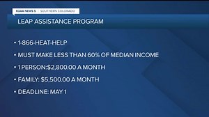 Last week to apply for Low Income Energy Assistance Program (LEAP)