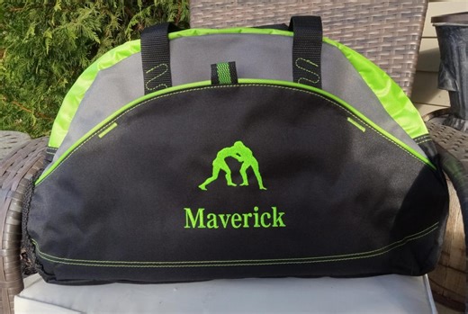 Personalized Wrestling Bag Custom Name Athlete Duffel Gear Storage Sports Equipment Carrier Tournament Travel Gym Practice Team Sport - Etsy