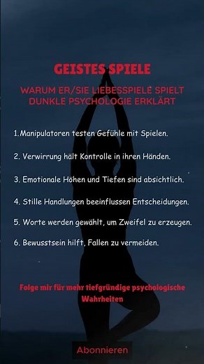 Warum Er/Sie Deine Gefühle Absichtlich Verwirrt – Die Dunkle Psychologie Der Liebesspiele