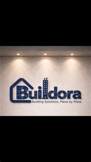 A modern, block-inspired logo designed to represent strength, structure. Canva Logo Design