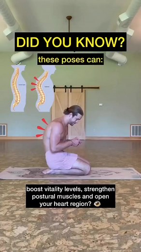 Yoga poses to help with posture 🙏🏼👁 These are some of the best poses to strengthen postural muscles and open the chest up to prevent kyphosis 🕺🏼 Hope they help! Much love!! Save and share with a friend :) #yogatip #yogatips #yogatutorial #yoga #posturecorrection #postureexercises #viral #fyp | Backpain Rrelief