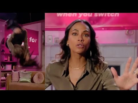 T-Mobile Commercial 2025 Zoe Saldaña Go Grande: Four iPhones: Holiday Ad Review