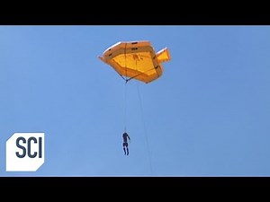 Riding a Life Raft Off of a Plane | MythBusters