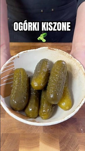 Ogórki kiszone🥒 klasyk polskich stołów🔥 przepis w opisie