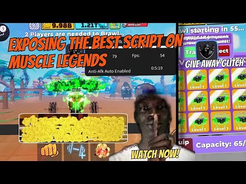 From Noob to GOD Using This ONE Script in Muscle Legends! 👑🤯