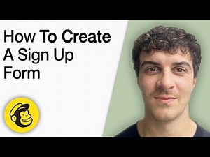 How to Create a Sign up Form on Mailchimp [2025 Full Guide]