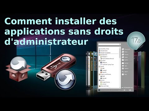 PortableApps.com : Comment installer des applications sans droits administrateur