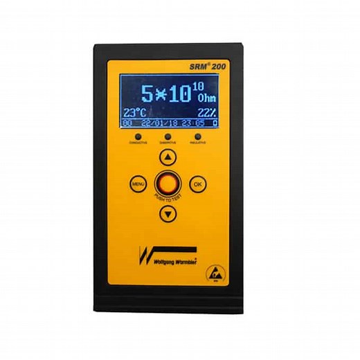Warmbier 7100.SRM200.K Pocket Digital Surface Resistance Meter - Anti-Static ESD Products | Transforming Technologies