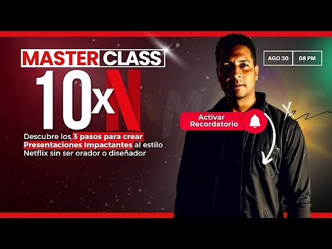 Método-10xN- Transforma tus presentaciones aburridas en presentaciones 10 veces más Impactantes.