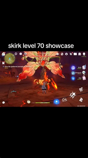 #skirk im not bothered to level her up sigh#genshin#genshinimpact#skirkgenshinimpact#fyp