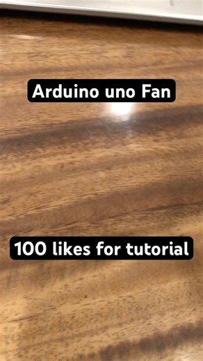 Arduino uno Fan #arduino #electronic #fan #viral #lyrics
