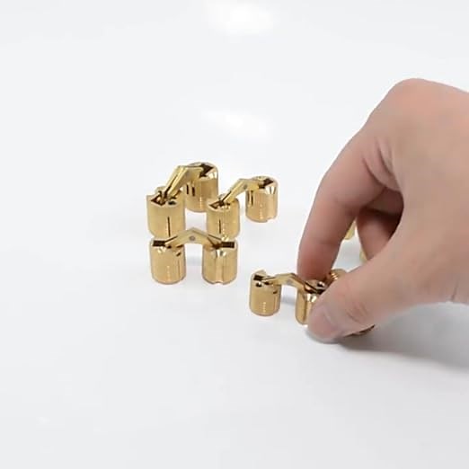 Invisible Brass Barrel Hinges Hidden 8-14 mm
