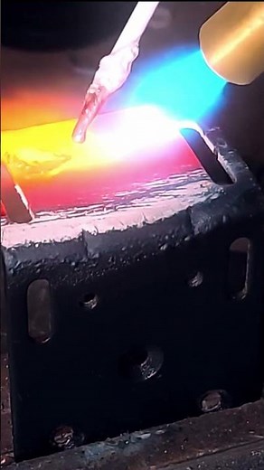 Brazing Steel With a Propane Torch - Join Steel Without a Welder #shorts