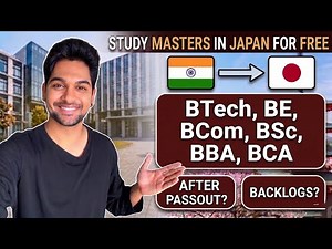 Study MASTERS in Japan FREE [BTech/BE/BCom/BSc/BBA/BCA]- MEXT Scholarship (May 15 Deadline)