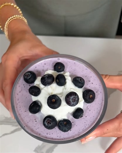 1.1M views · 15K reactions | Blueberry cottage cheese dessert 𢡄 | Calla’s Clean Eats | Facebook