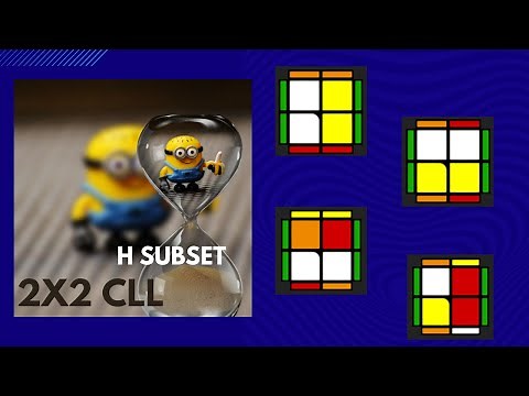 2x2 Rubik's Cube: CLL Method Tutorial | How To Be Sub-4 | Part 1 (H Subset)