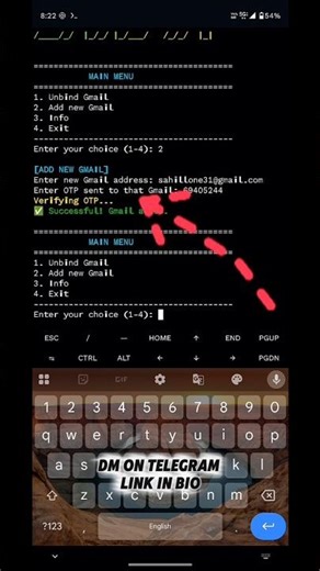 gmail unbind| py file | #python #script #coding #ff