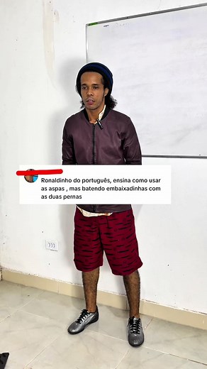 Uso das Aspas: Gramática Divertida com Ronaldinho do Português