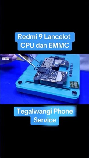 Redmi 9 Cpu dan Emmc #smartphone #repair #caraservishp #tech #teknisigunung #tutorial #schematics