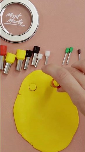 Create precise holes for your clay crafts with our Polymer Clay Hole Punch Set