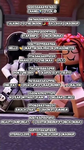 Working Roblox IDs for your games 2025 #salondefiestas #fyp #robloxedit ox