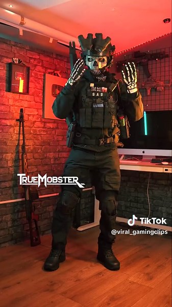 MW2 Ghost Loadout 🎮🕴️#fyp #costume #mw2 #codcharacters