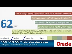 Oracle PL SQL interview question | Oracle constraint related interview question