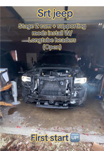 Stage 2 Cam Installation on SRT Jeep with Longtube Headers