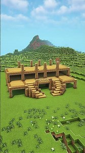 Minecraft Ultimate Survival House 🏠 Full tutorial is on my channel!