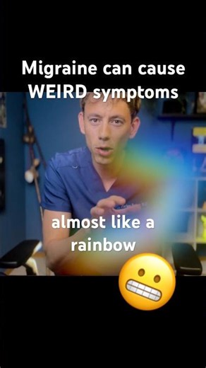 Migraine aura is WEIRD