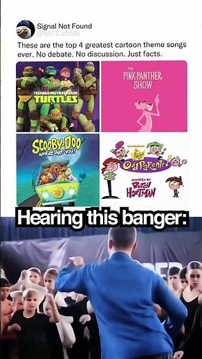 Cartoon theme songs 🥵🥵