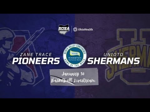 BASKETBALL: Unioto Shermans vs Zane Trace Pioneers
