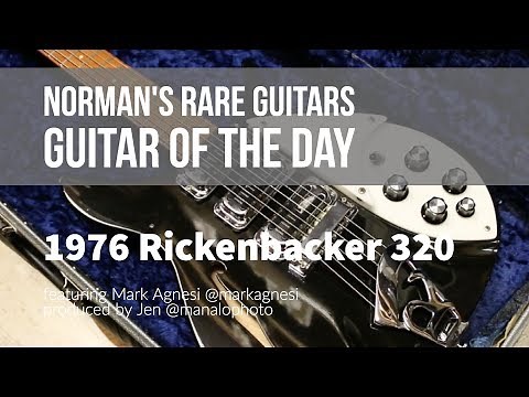 1976 Rickenbacker 320 Jetglo | Guitar of the Day