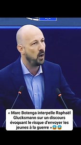 767K views · 37K reactions | « Marc Botenga interpelle Raphaël Glucksmann sur un discours évoquant le risque d’envoyer les jeunes à la guerre » #clash #politique #france #Débat #patriote #UDR #LR | News familly | Facebook