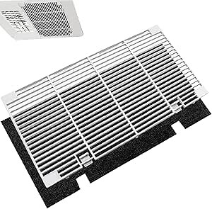 Twidec/RV A/C Ducted Air Grille Duo-Therm Air Conditioner Grille Replacement with Air Filter Fit for Dometic 3104928.019 RV Accessories
