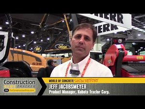 [VIDEO] Kubota introduces its new KX033-4 compact excavator