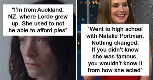 What 40 Celebrities Were Like Before Fame, As Shared By People Who Used To Know Them