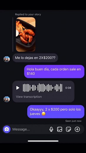 Así que ya saben!! los jueves tenemos 2 ordenes de boneless a sólo $200 pesos!! 😍😍 | La Cate Boneless