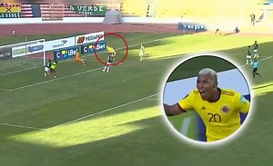 Bolivia vs. Colombia: Roger Martínez abre el marcador 1-0 a favor de los ‘cafeteros’