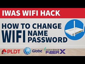 HOW TO CHANGE WIFI NAME & WIFI PASSWORD (PLDTHOME FIBER ROUTER)