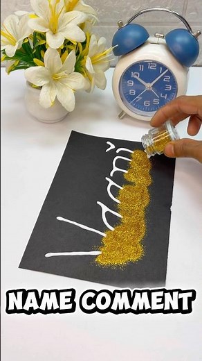 Cutest name writting #diy #diyart#artandcraft #nameart #artshorts #funny #youtube #shorts #fyp