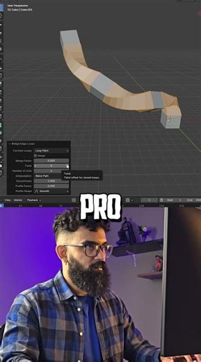 Noob vs Pro: Loop Pairs no Blender